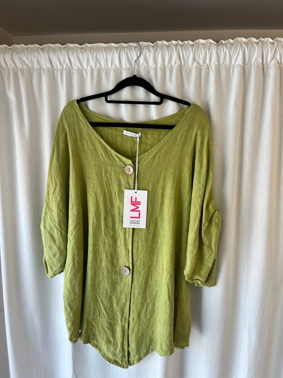 Olive Button-Up