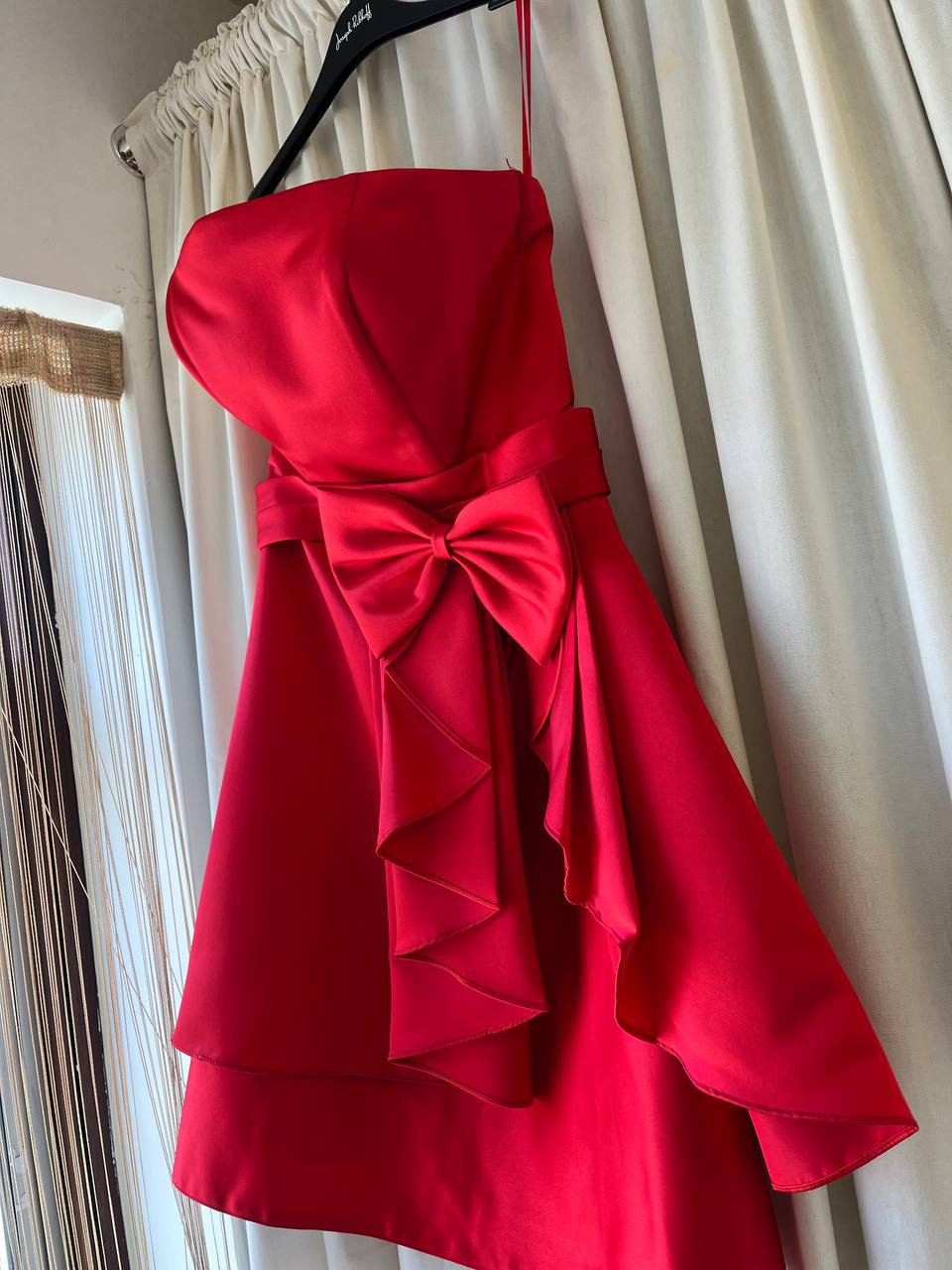 Red Bow-Tie Dress