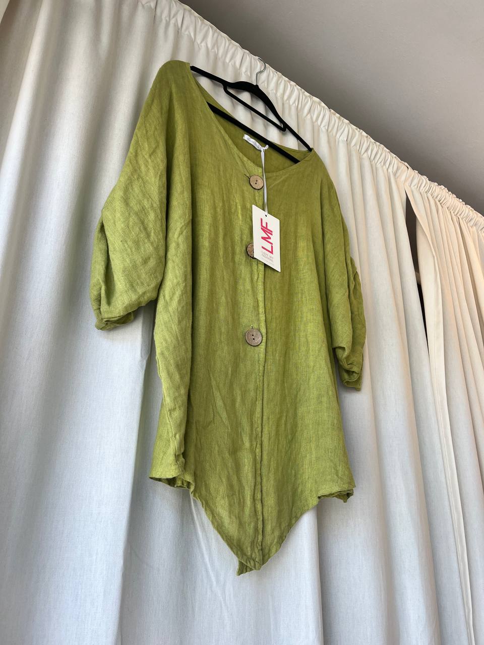 Olive Button-Up