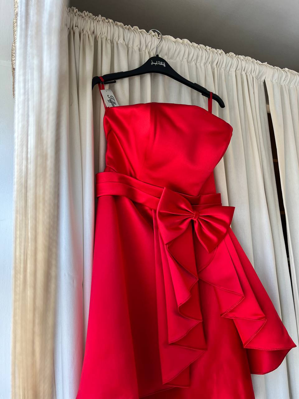 Red Bow-Tie Dress