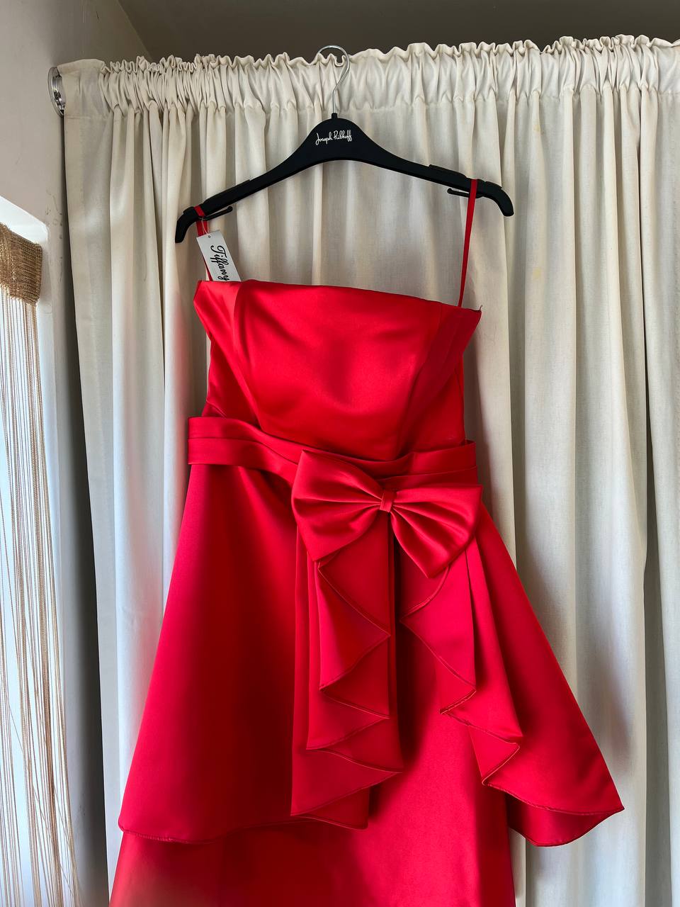 Red Bow-Tie Dress