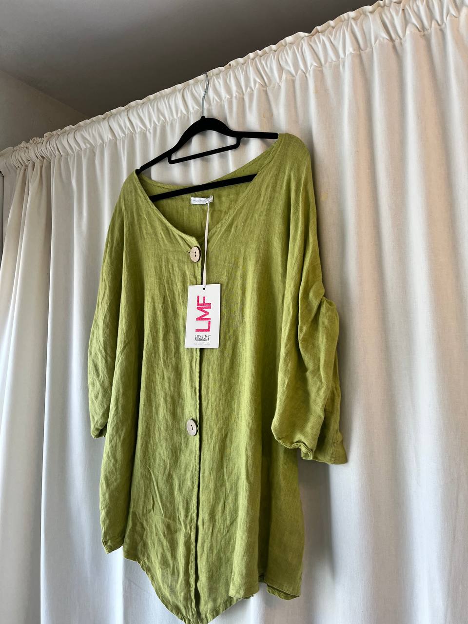 Olive Button-Up