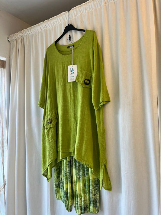 Jurassic Olive Dress